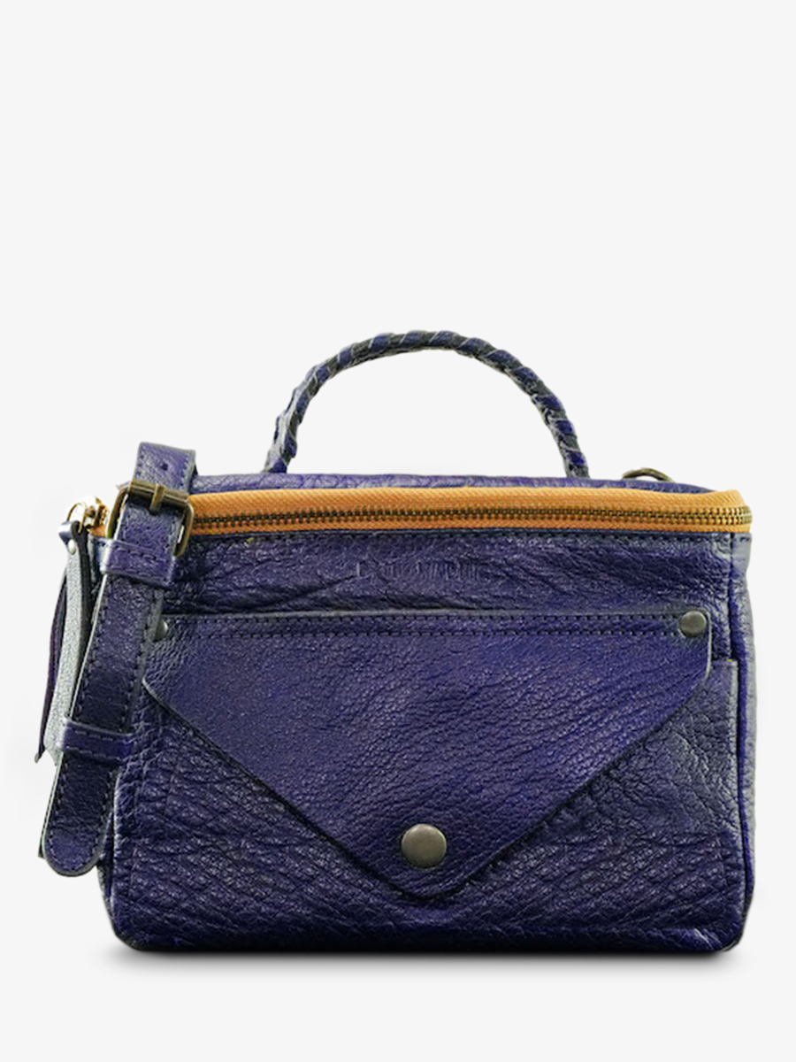 foto-vista-frontal-bolso-bandolera-cuero-mujer-azul-legavroche-reedición-azul-egipcio-paul-marius-w26-egb
