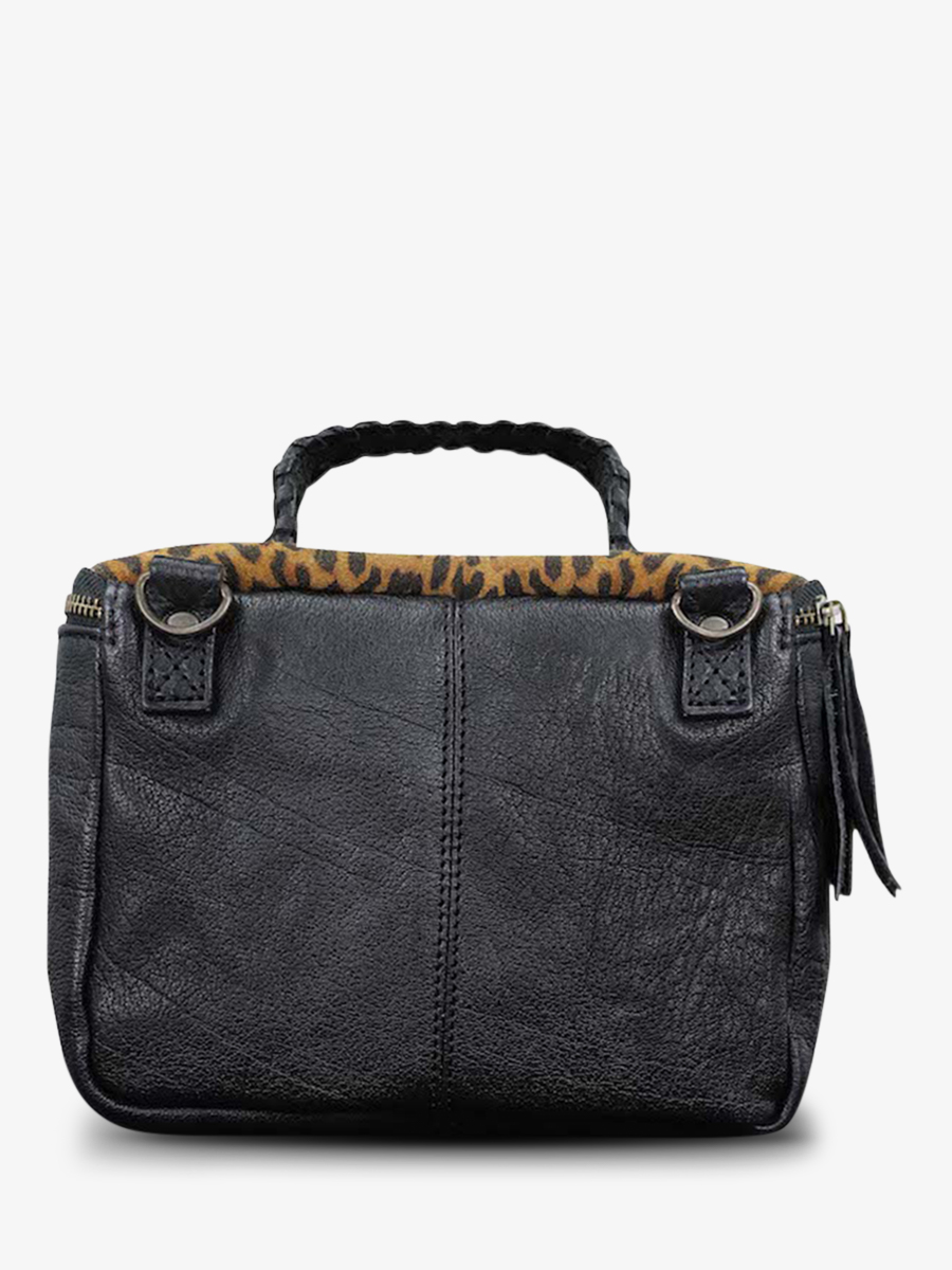 foto-vista-posterior-bolso-bandolera-cuero-mujer-negro-legavroche-reedition-leopard-noir-paul-marius-w26-lp-b