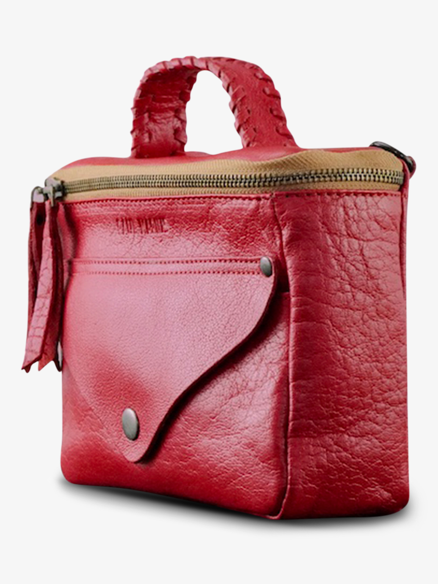 foto-vista-lateral-bolso-bandolera-cuero-mujer-rojo-legavroche-reedición-rojo-paul-marius-w26-r