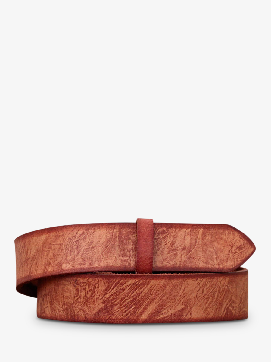 foto-vista-frontal-cinturón-de-cuero-para-hombre-marrón-laceinture-indie-natural-paul-marius-b-cd-t90