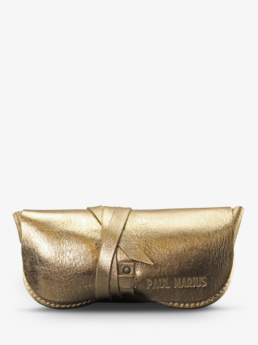 foto-vista-frontal-estuche-para-gafas-dorado-estuche-para-gafas-dorado-paul-marius-m49-g