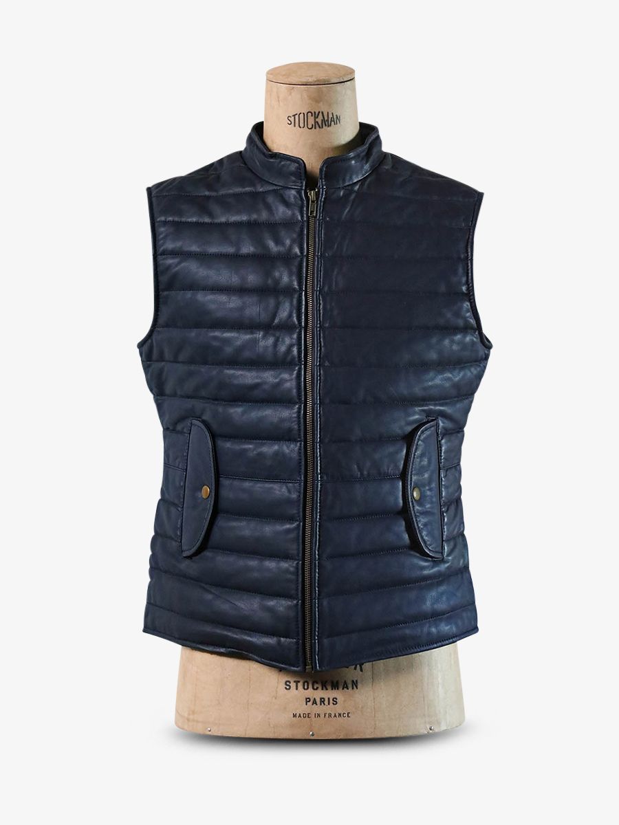 foto-vista-frontal-chaqueta-de-cuero-azul-para-hombre-ladoudoune-homme-bleu-encre-paul-marius-wcm-db-s