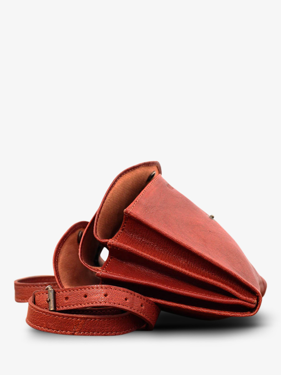 foto-interior-bolso-bandolera-cuero-mujer-marrón-laminaudiere-brun-paul-marius-m301-mb