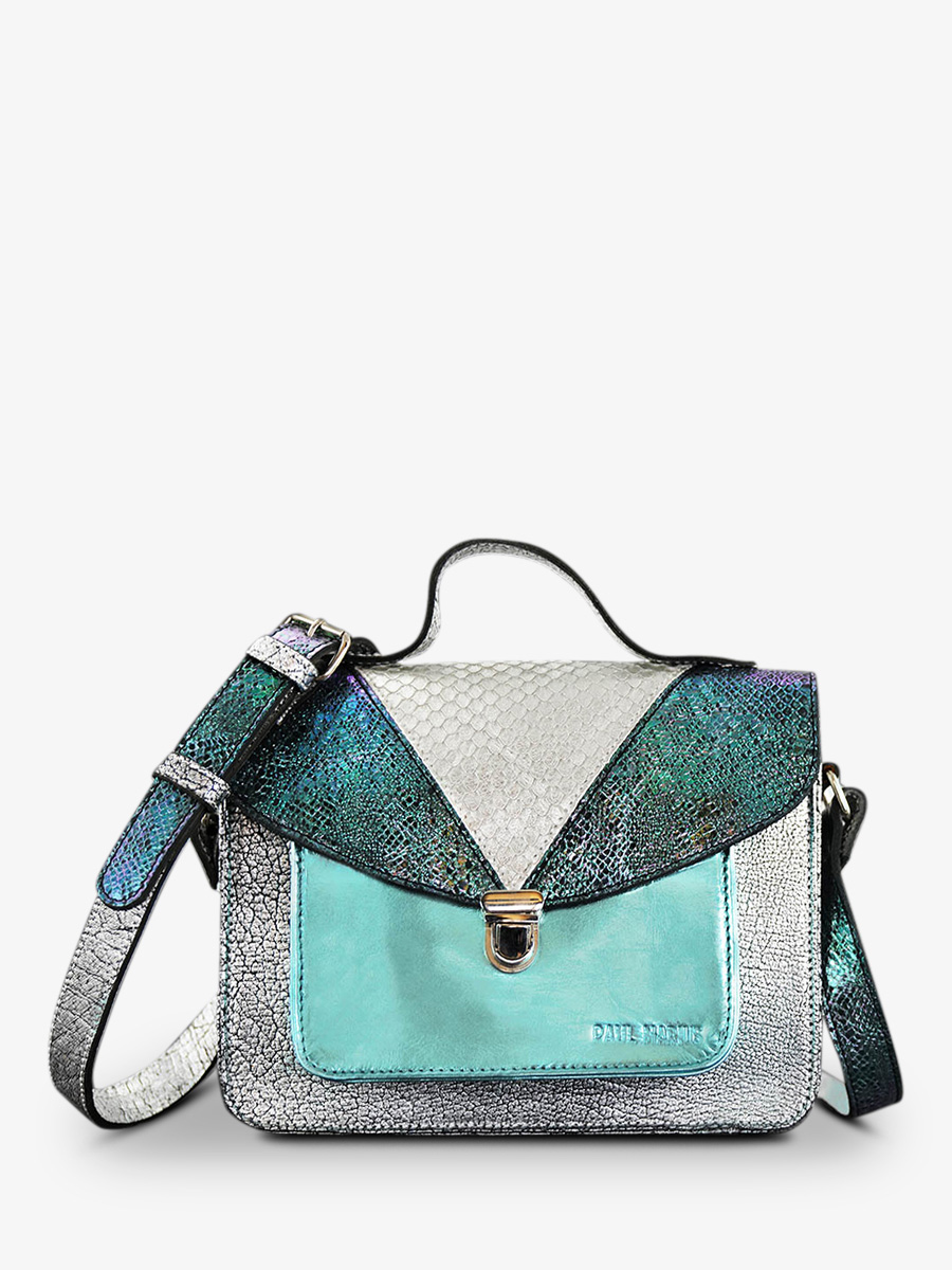 foto-vista-frontal-bolso-bandolera-cuero-mujer-azul-blanco-mademoiselle-george-chimere-polaire-paul-marius-w05-ch-s-blu