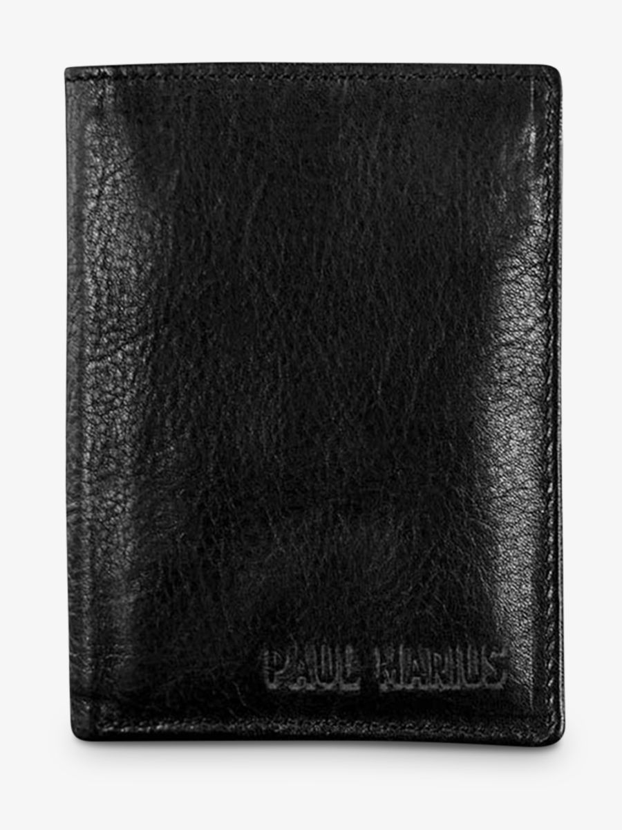 foto-vista-frontal-cartera-de-cuero-para-hombre-negra-leportefeuille-marius-negra-aceite-paul-marius-m31-obl