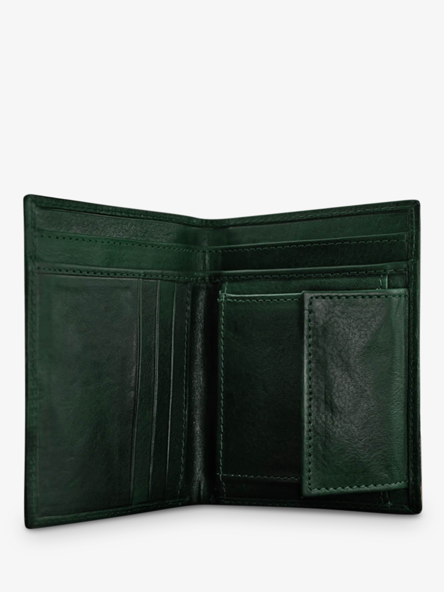 foto-interior-cartera-de-cuero-para-hombre-verde-leportefeuille-marius-verde-bosque-aceite-paul-marius-m31-odg