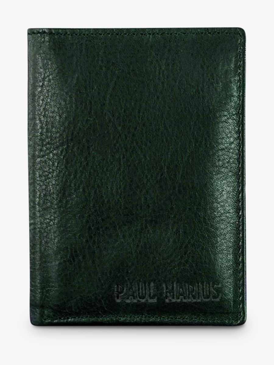 foto-vista-frontal-cartera-de-cuero-para-hombre-verde-leportefeuille-marius-verde-bosque-aceite-paul-marius-m31-odg