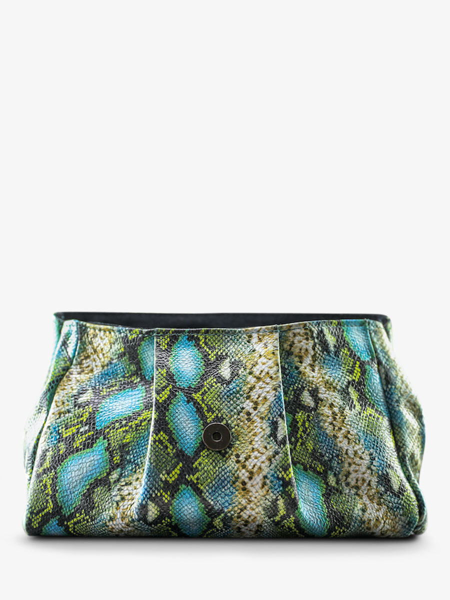 foto-material-bolso-bandolera-cuero-paulmarius-azul-verde-suzon-m-pitón-ágata-paul-marius-w25m-p-aq