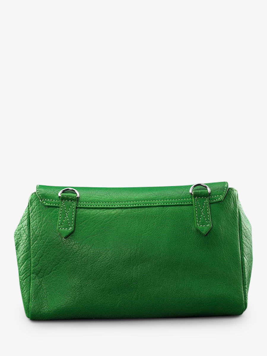 foto-vista-posterior-bolso-bandolera-cuero-paulmarius-verde-suzon-m-grand-prix-verde-ácido-paul-marius-w25m-hs-gr