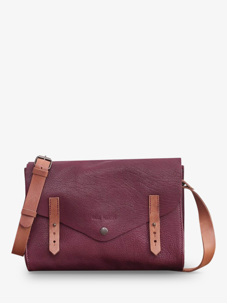 foto-vista-frontal-bolso-bandolera-cuero-mujer-violeta-lindispensable-prune-paul-marius-w08-p