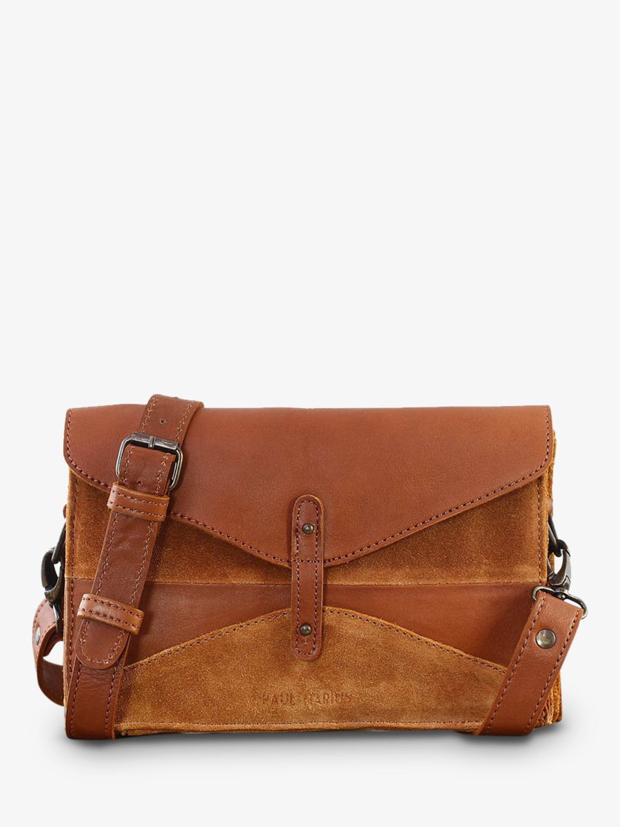 foto-material-bolso-bandolera-cuero-mujer-marrón-lepapillon-natural-paul-marius-w09-l