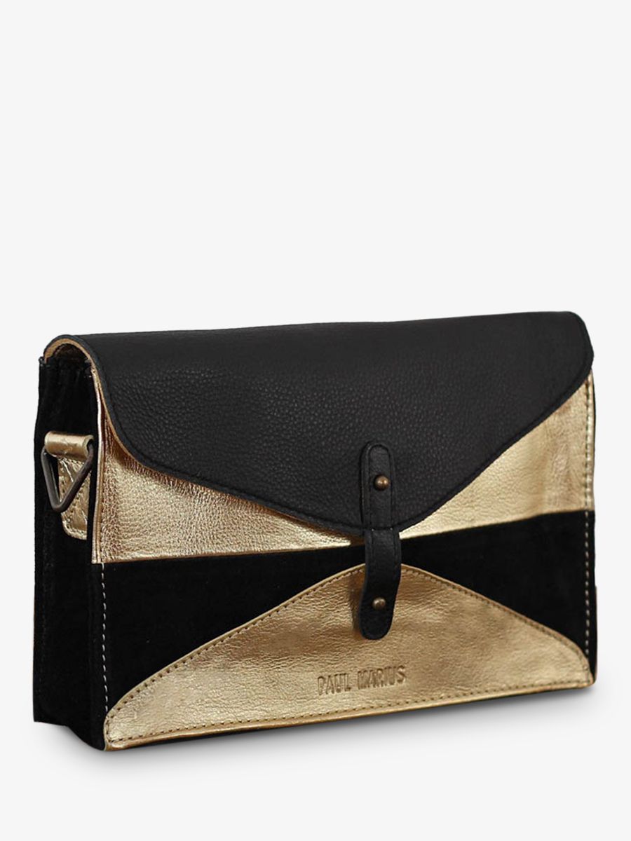 foto-vista-lateral-bolso-bandolera-cuero-mujer-negro-dorado-lepapillon-negro-dorado-paul-marius-w09-b-g