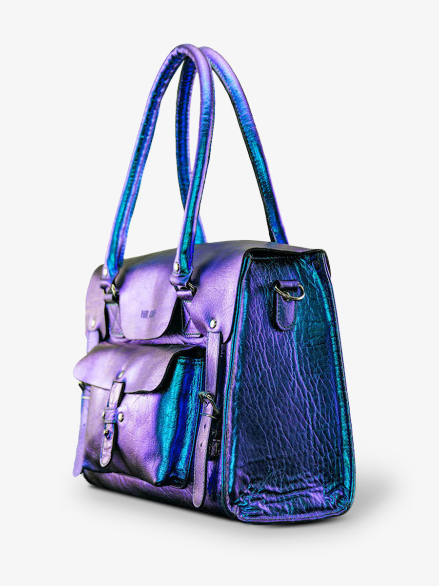 foto-vista-lateral-bolso-bandolera-cuero-mujer-azul-lerive-gauche-m-scarabee-paul-marius-w01m-p-blu