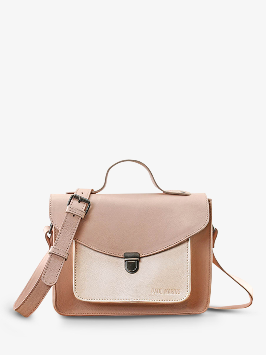 foto-vista-frontal-bolso-bandolera-cuero-mujer-rojo-blanco-mademoiselle-george-cupcake-bonbon-paul-marius-w05-ck-cy