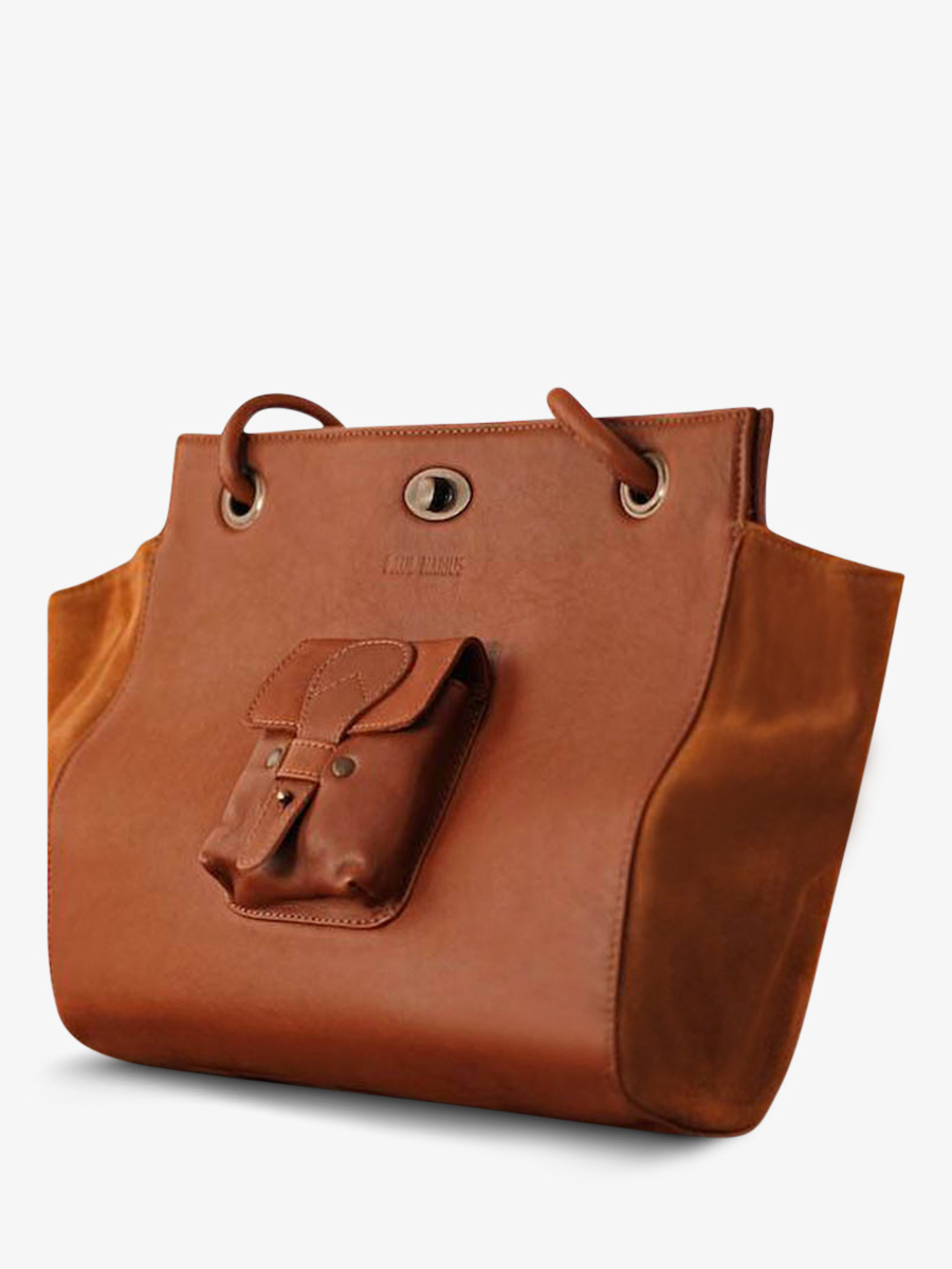 foto-vista-lateral-bolso-de-mano-de-cuero-paulmarius-marrón-madame-m-natural-paul-marius-m48-l