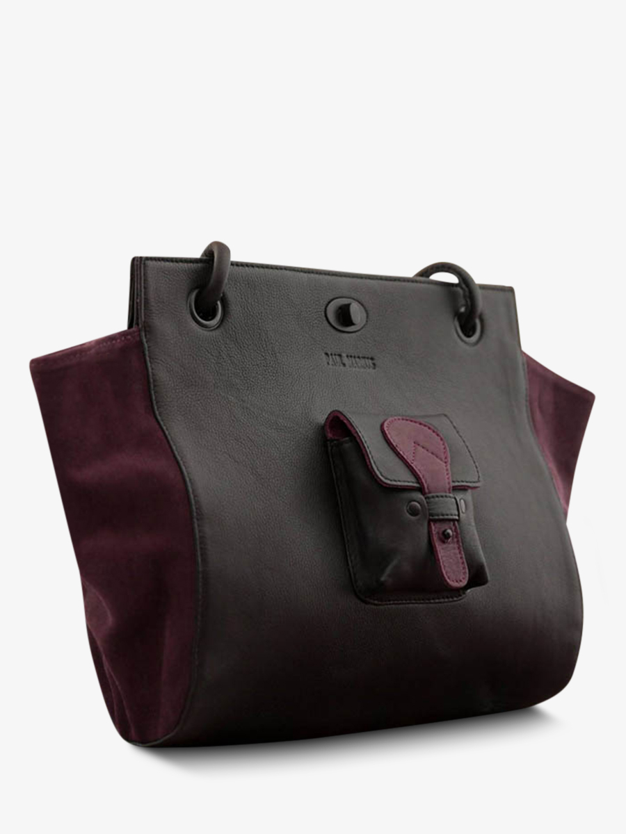 foto-vista-lateral-bolso-de-mano-de-cuero-paulmarius-negro-madame-m-negro-ciruela-paul-marius-m48-b-p
