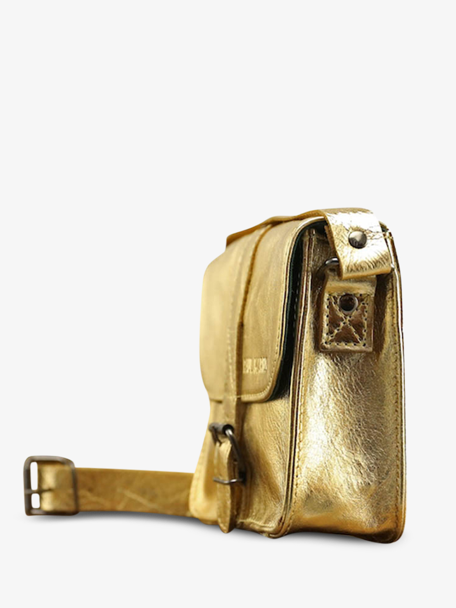 foto-vista-lateral-bolso-bandolera-pequeño-cuero-mujer-dorado-lessentiel-doré-paul-marius-m21-g