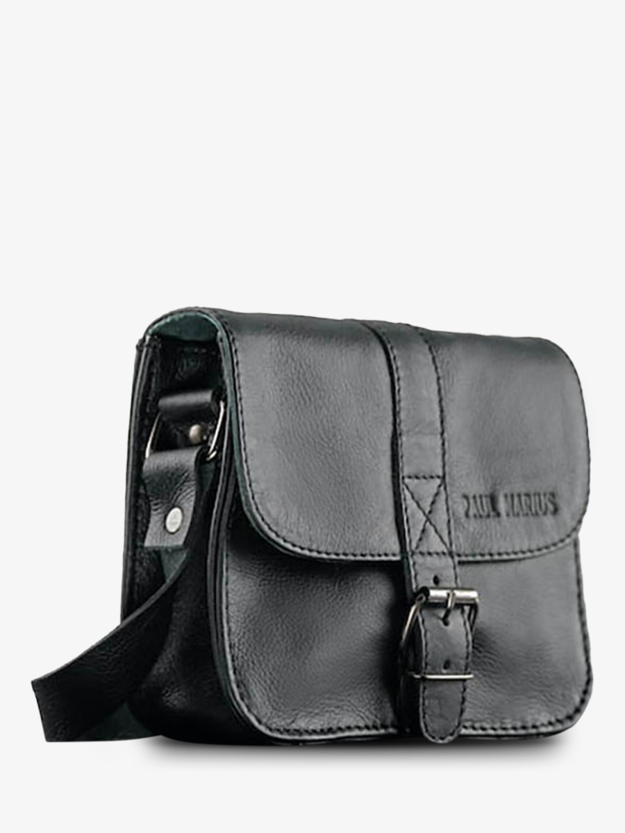 foto-vista-lateral-bolso-bandolera-pequeño-cuero-mujer-negro-lessentiel-noir-paul-marius-m21-b