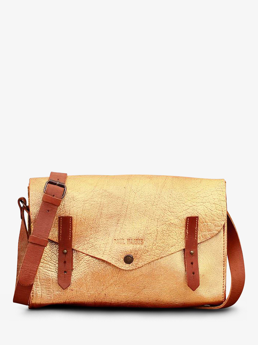 foto-vista-frontal-bolso-bandolera-cuero-mujer-dorado-lindispensable-dorado-paul-marius-w08-gd