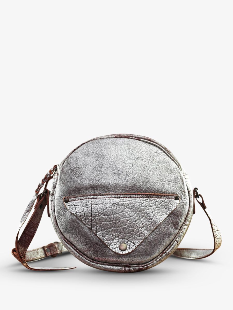foto-vista-lateral-bolso-bandolera-cuero-mujer-plateado-lecrin-ámbar-plateado-paul-marius-w15-bs