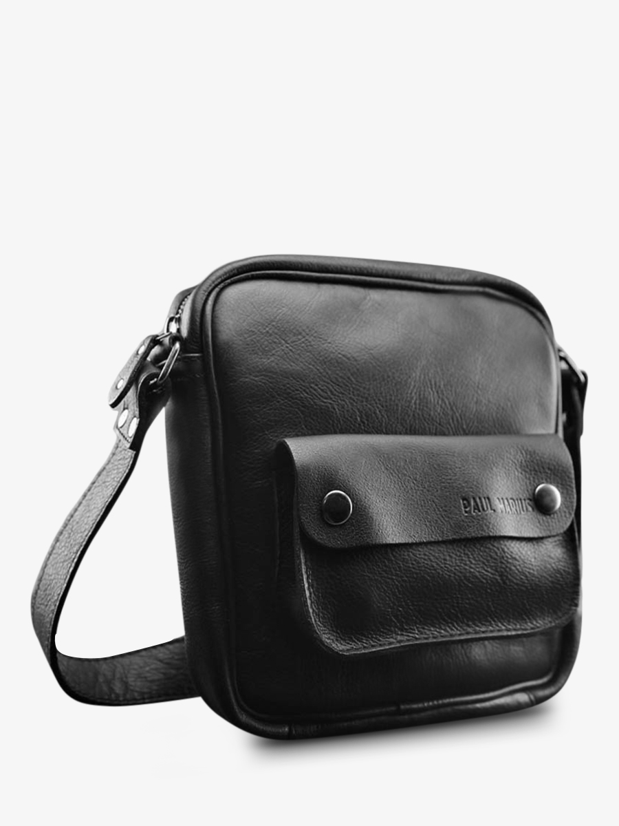 foto-vista-frontal-bolso-de-cuero-para-hombre-negro-lesaint-marc-negro-paul-marius-m402-b