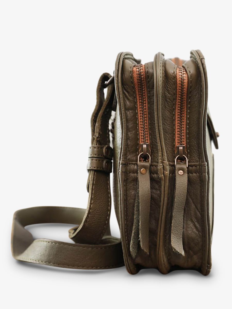 foto-vista-lateral-bolso-bandolera-cuero-mujer-kaki-legraphique-kaki-paul-marius-w17-k