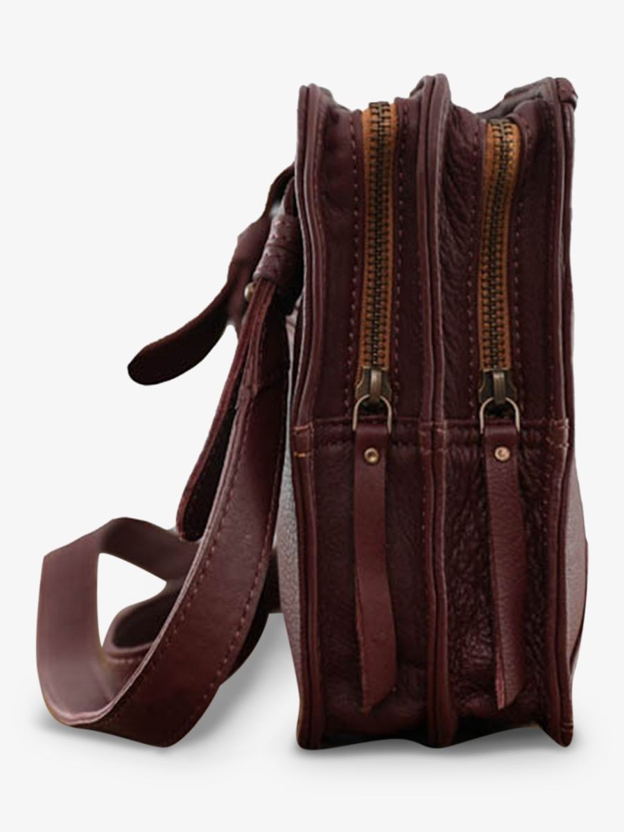 foto-vista-lateral-bolso-bandolera-cuero-mujer-violeta-legraphique-ciruela-paul-marius-w17-p