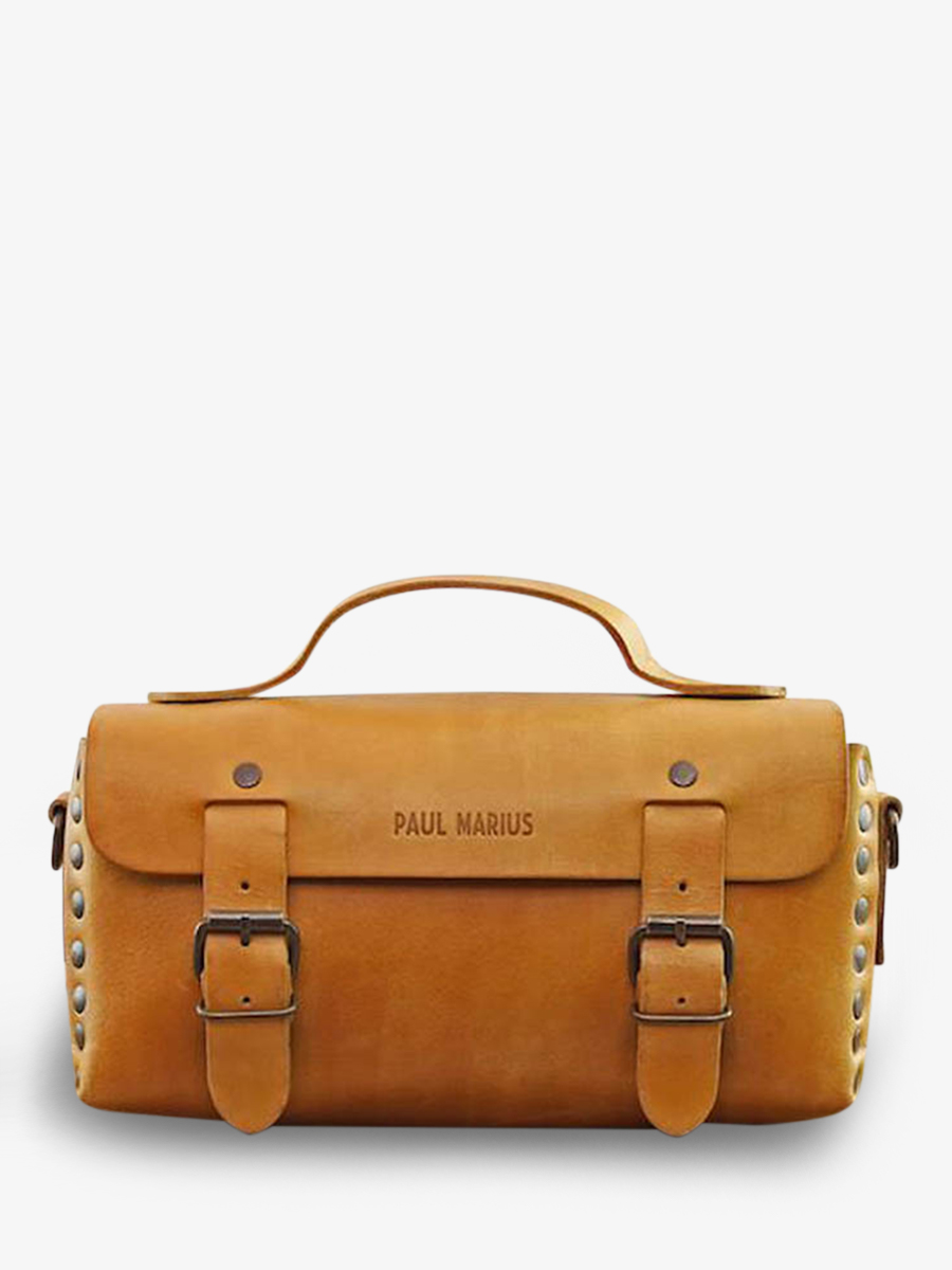 foto-vista-frontal-bolso-bandolera-cuero-mujer-amarillo-lartisane-safran-paul-marius-p02-y