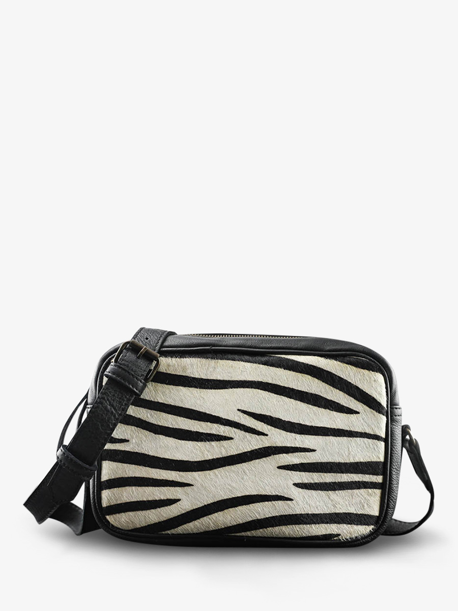 foto-vista-frontal-bolso-de-mano-de-cuero-para-mujer-negro-limpertinent-zebra-negro-paul-marius-w22-z-b