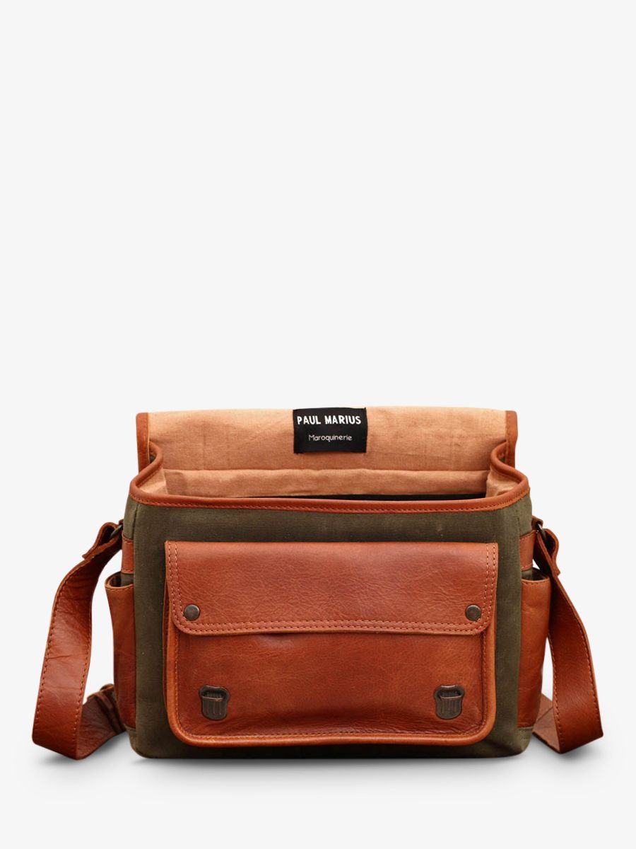 foto-vista-lateral-bolsa-foto-cuero-argentique-verde-lepetitreporter-lona-verde-kaki-paul-marius-m10-gc
