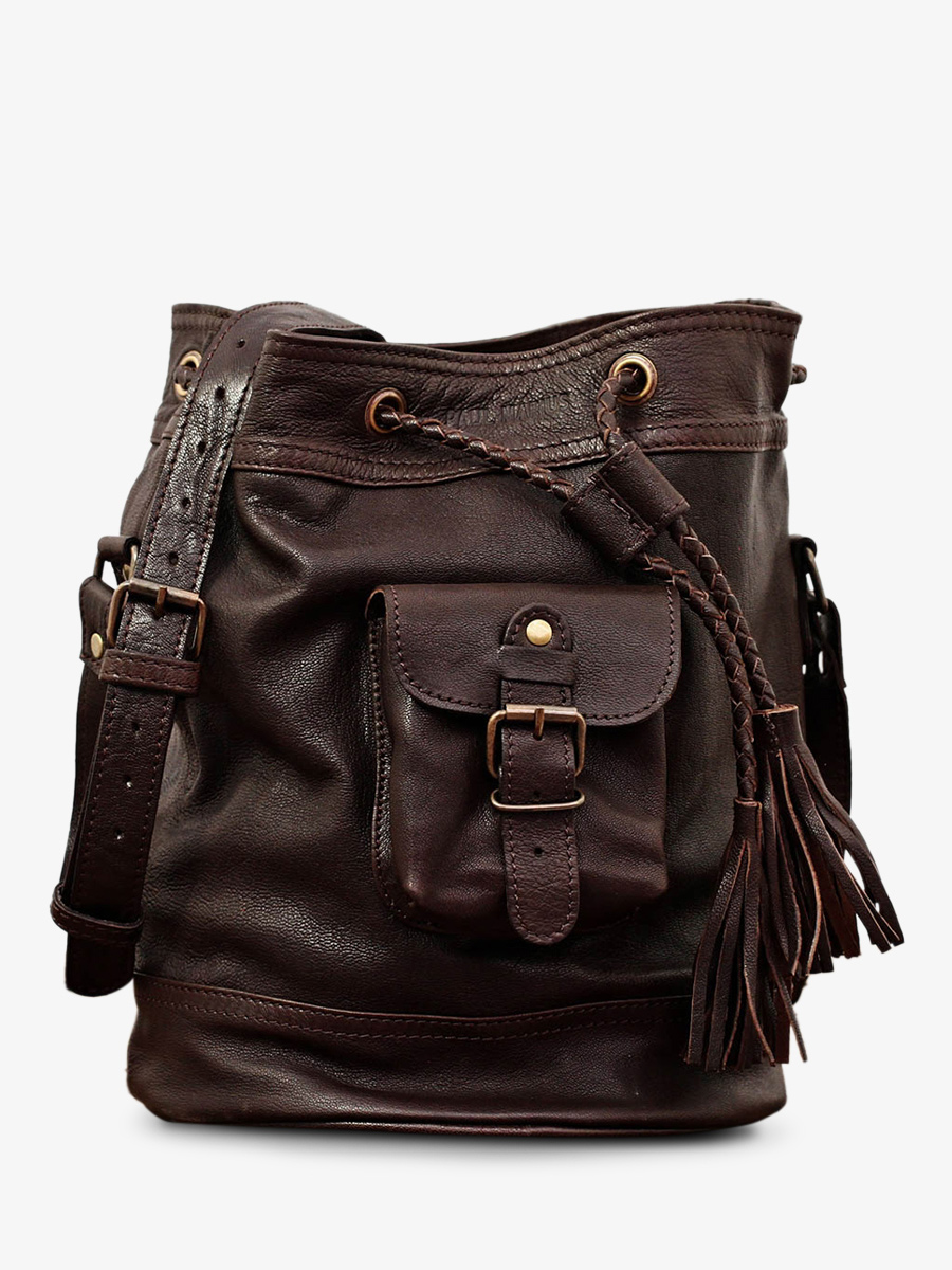 foto-vista-frontal-bolso-cubo-cuero-mujer-negro-leflâneur-indus-paul-marius-m303-d