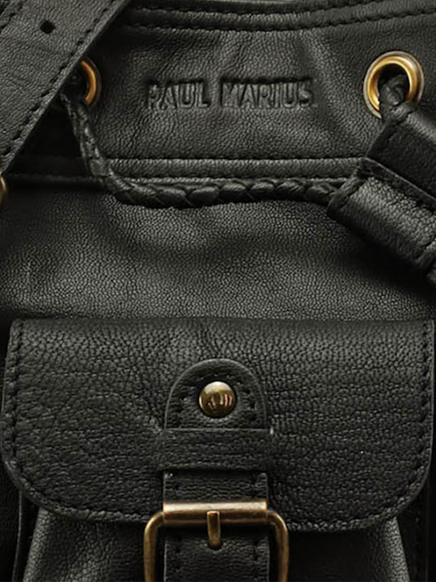 foto-material-bolso-cubo-cuero-mujer-negro-leflâneur-negro-aceitado-paul-marius-m303-obl