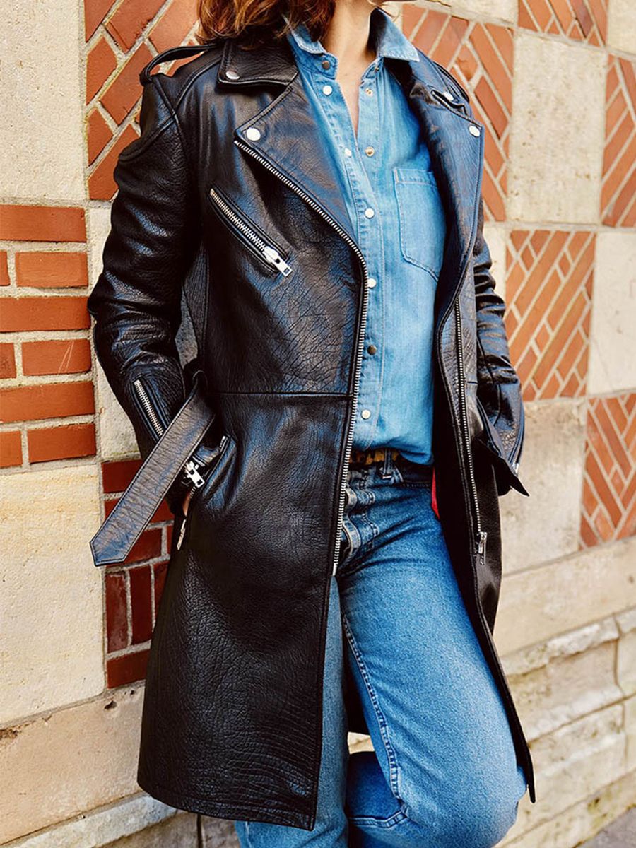 foto-vista-frontal-trench-cuero-mujer-negro-letrench-negro-paul-marius-wtc-b-s36