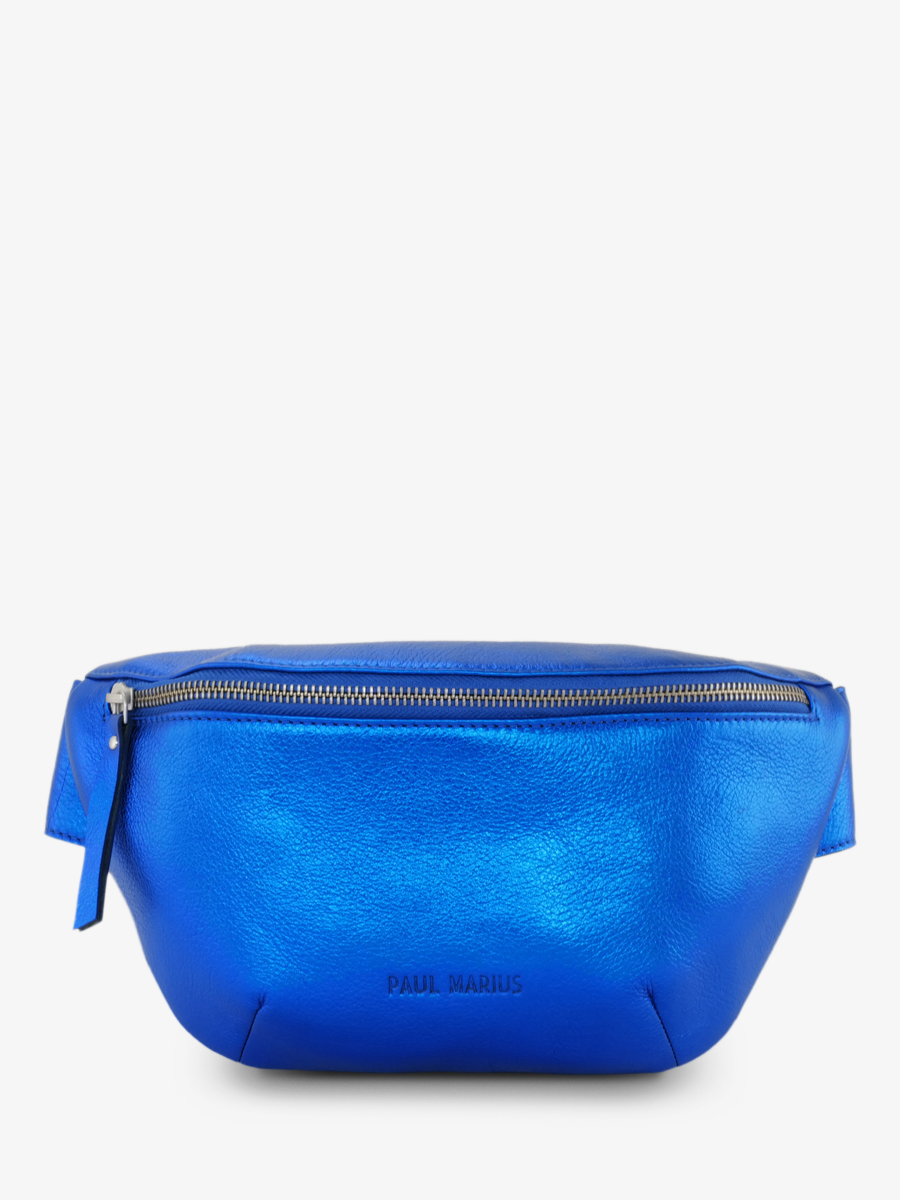 foto-vista-frontal-bolsa-banana-cuero-mujer-azul-labanane-ultraviolet-paul-marius-m503-uv-b