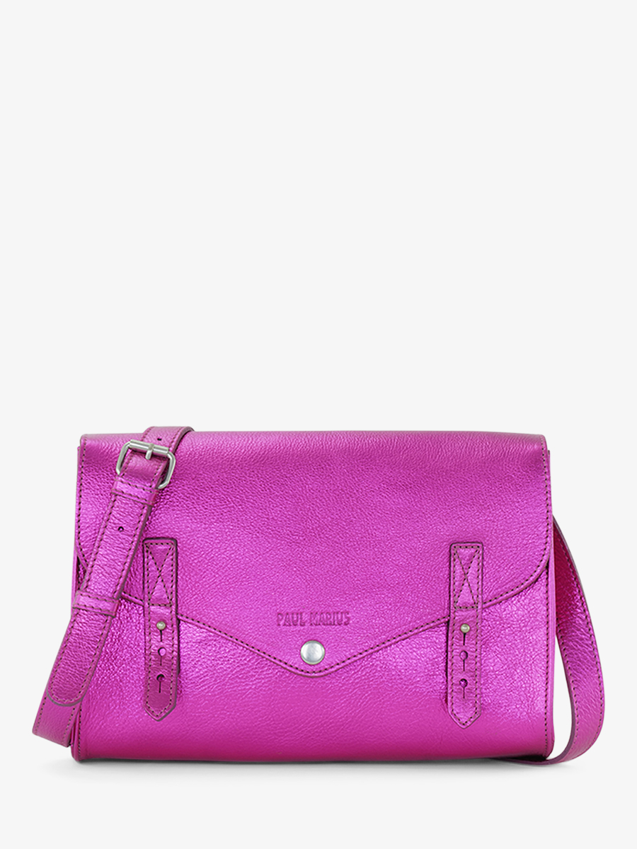 foto-vista-frontal-bolso-bandolera-cuero-mujer-rosa-l-indispensable-ultraviolet-paul-marius-m08-uv-pi