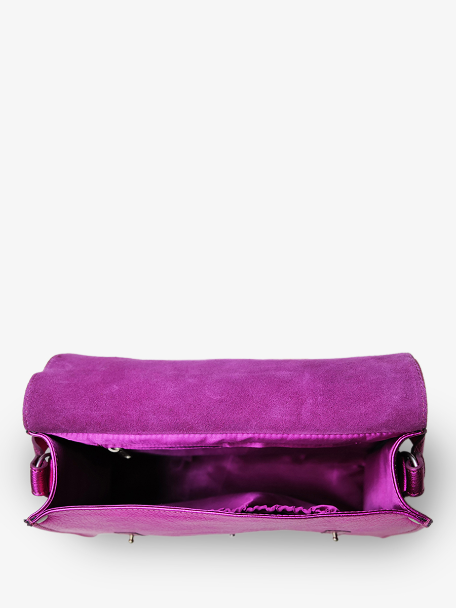 foto-interior-bolso-bandolera-cuero-mujer-rosa-l-indispensable-ultraviolet-paul-marius-m08-uv-pi