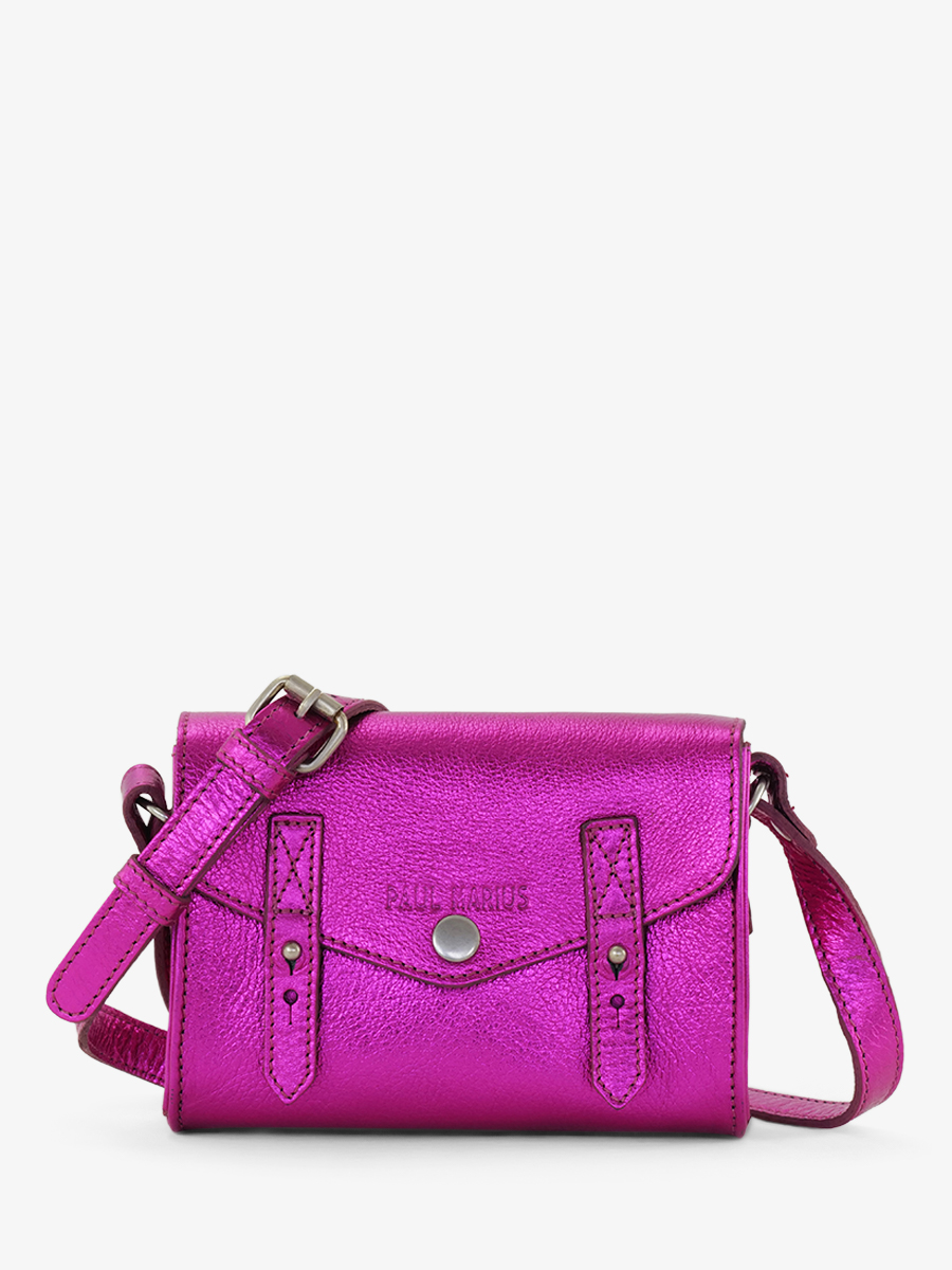 foto-vista-frontal-bolso-bandolera-cuero-mujer-rosa-el-mini-indispensable-ultraviolet-paul-marius-w08s-uv-pi