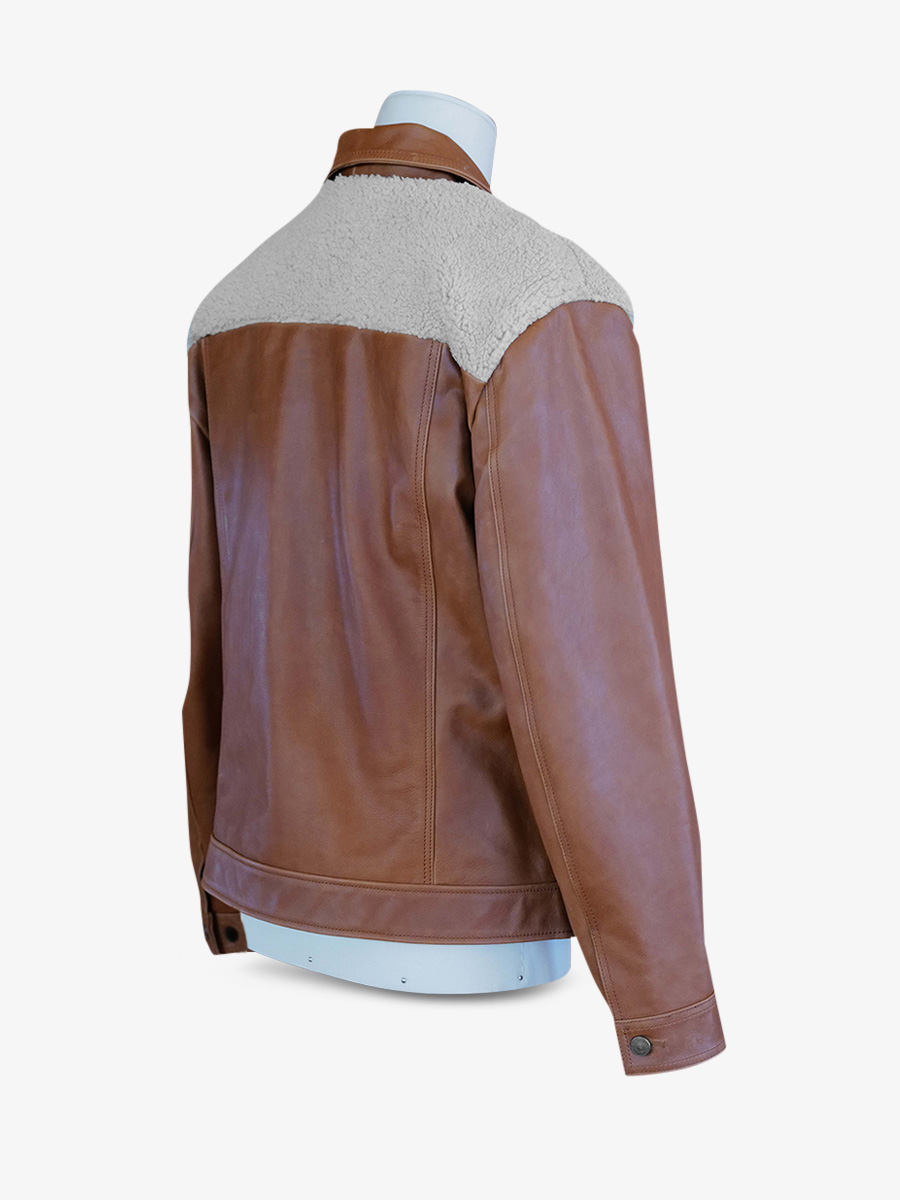 foto-vista-posterior-chaqueta-cuero-nubuck-hombre-marron-lenumero-1-natural-aceite-paul-marius-blouson-sh-w-ol-s
