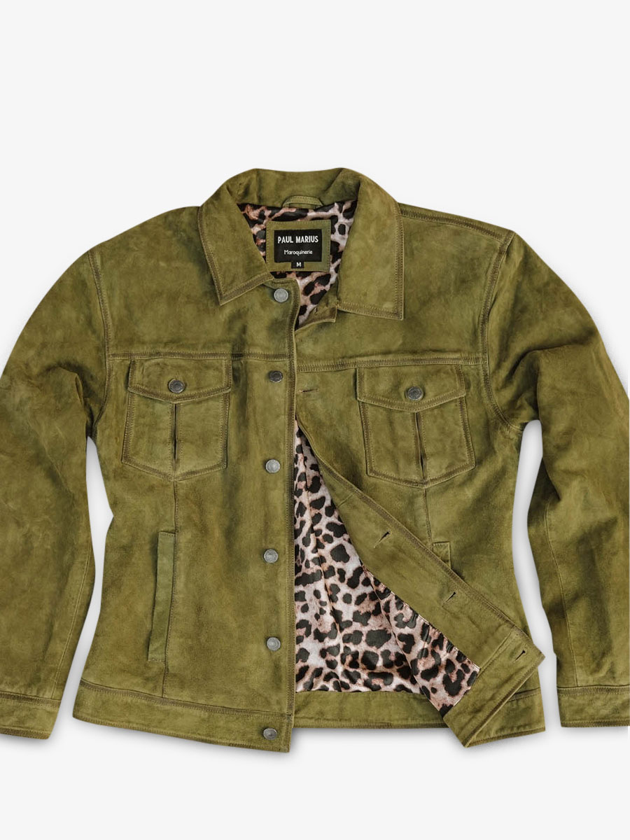 foto-vista-lateral-chaqueta-de-cuero-nubuck-hombre-caqui-lenumero-1-caqui-paul-marius-blouson-k-s