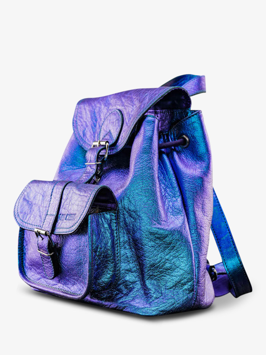 foto-vista-lateral-mochila-de-cuero-para-mujer-azul-lebaroudeur-scarabee-paul-marius-m40-p-blu