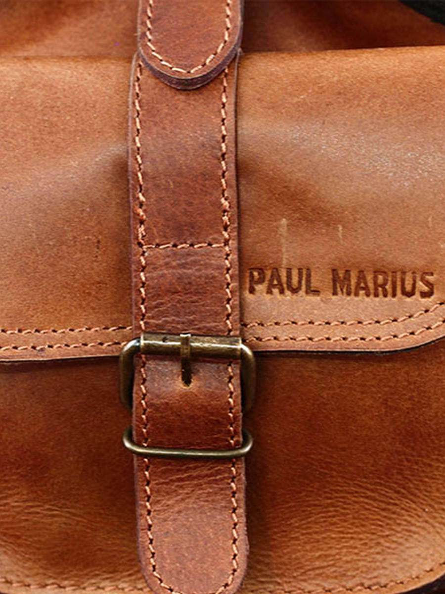foto-material-mochila-cuero-mujer-marrón-lebaroudeur-natural-paul-marius-m40-l