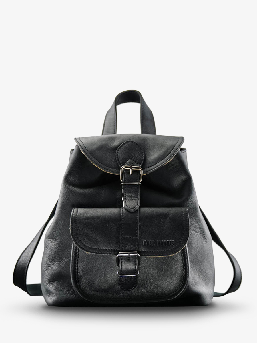 foto-vista-frontal-mochila-cuero-mujer-negro-lebaroudeur-negro-paul-marius-m40-b