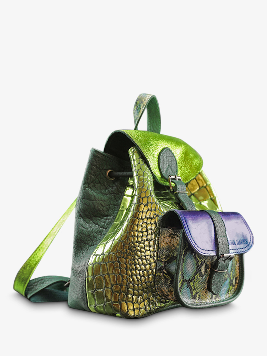foto-vista-lateral-mochila-de-cuero-mujer-multicolor-lebaroudeur-chimere-dragon-paul-marius-m40-ch-gr