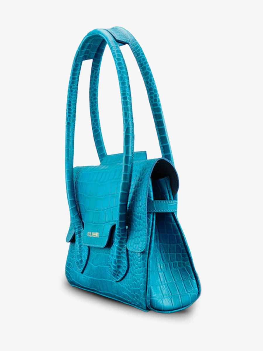 foto-vista-lateral-bolso-de-mano-de-cuero-para-mujer-azul-colette-s-alligator-cocktail-topaze-paul-marius-w28s-a-blu