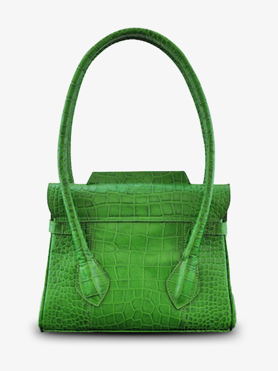 foto-vista-posterior-bolso-de-mano-de-cuero-para-mujer-verde-colette-s-alligator-cocktail-jade-paul-marius-w28s-a-gr