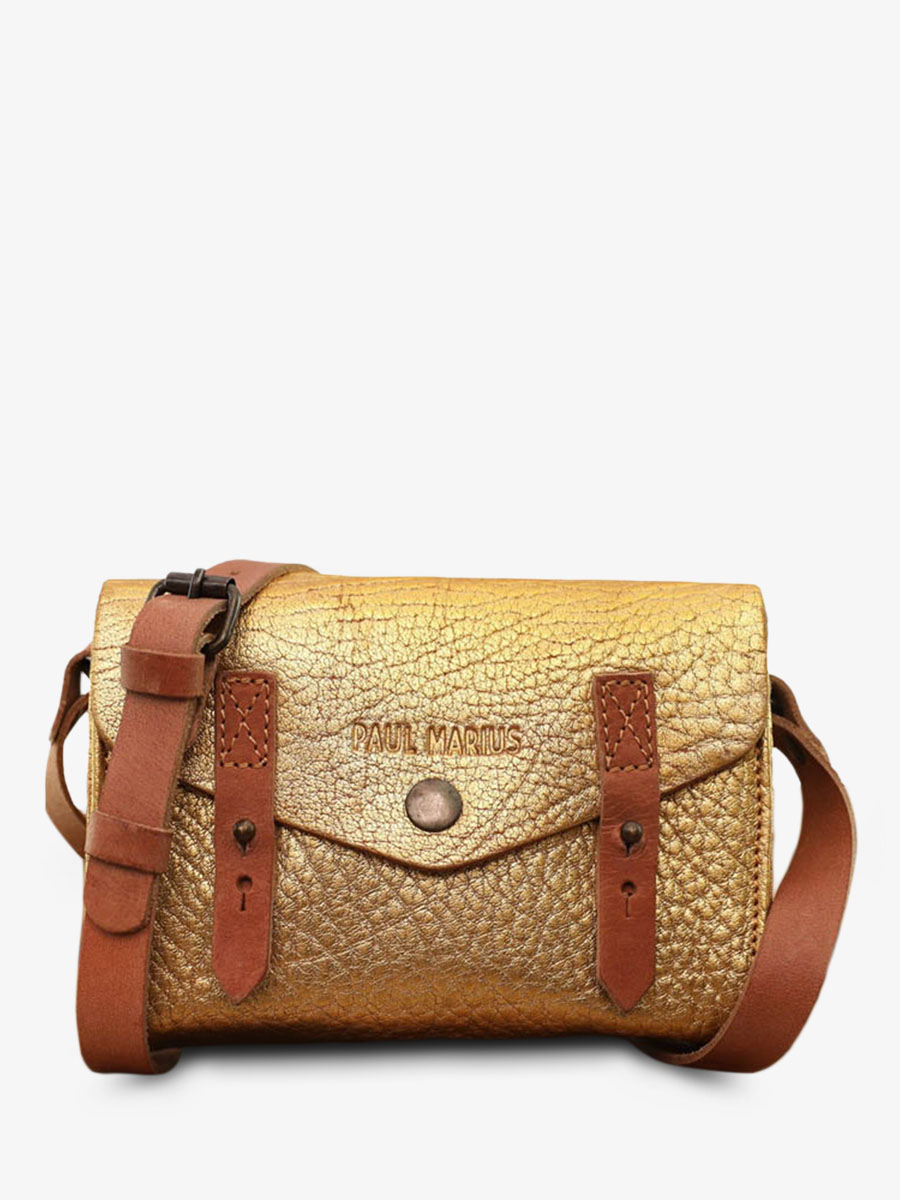 foto-vista-frontal-bolso-bandolera-cuero-mujer-dorado-el-mini-indispensable-dorado-paul-marius-w08s-gd