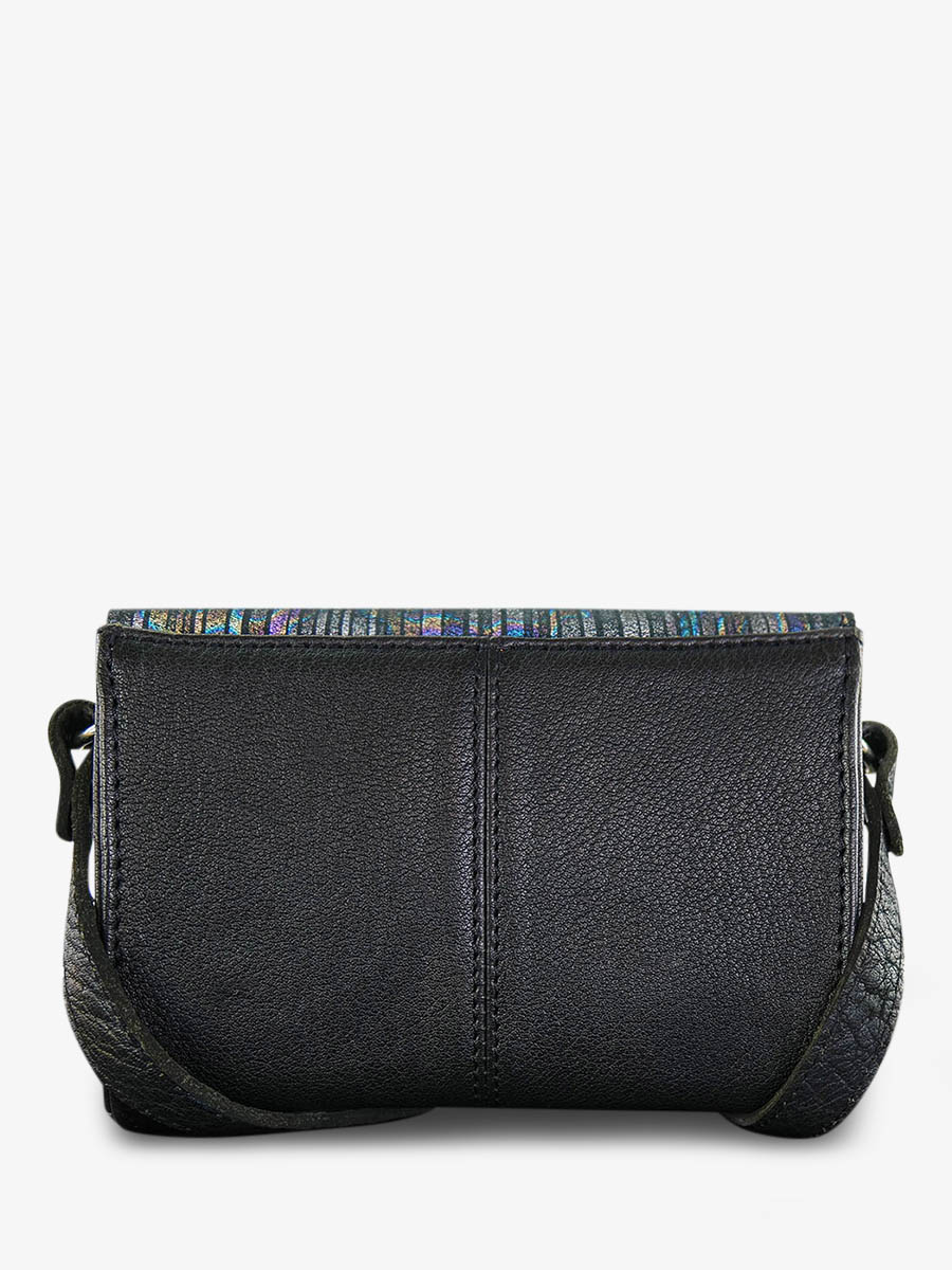 foto-vista-posterior-bolso-bandolera-cuero-mujer-multicolor-le-mini-indispensable-holográfico-paul-marius-w08s-prp
