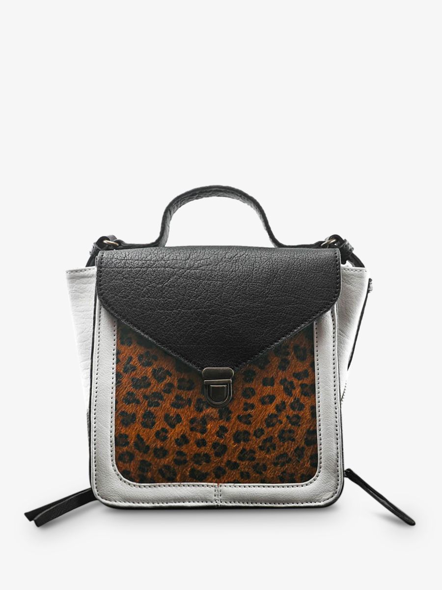 foto-vista-lateral-bolso-pequeño-bandolera-cuero-mujer-negro-blanco-mistinguette-leopardo-negro-blanco-paul-marius-w20-lp-b-w