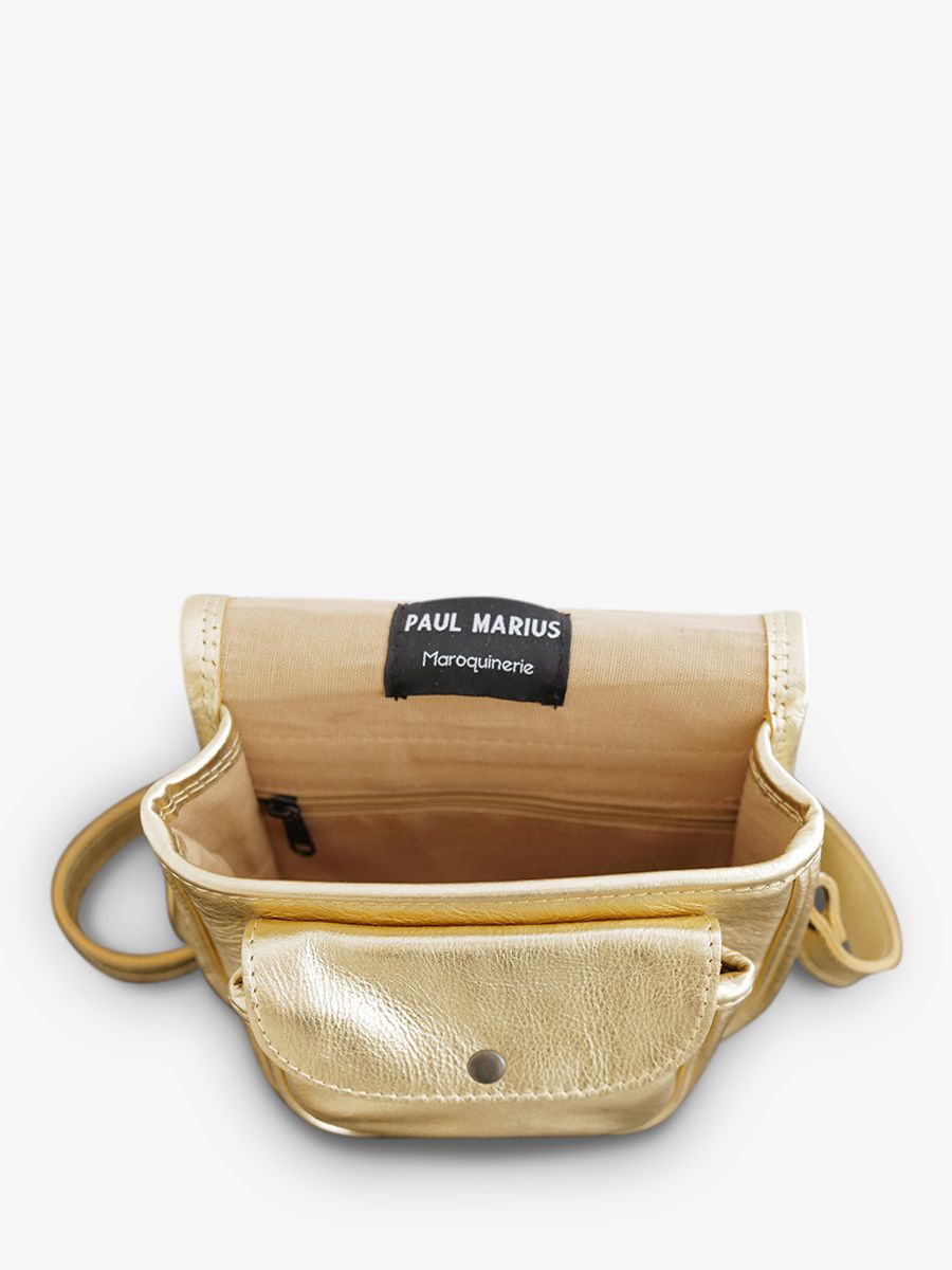 foto-interior-bolso-bandolera-cuero-mujer-dorado-paul-marius-lebohemien