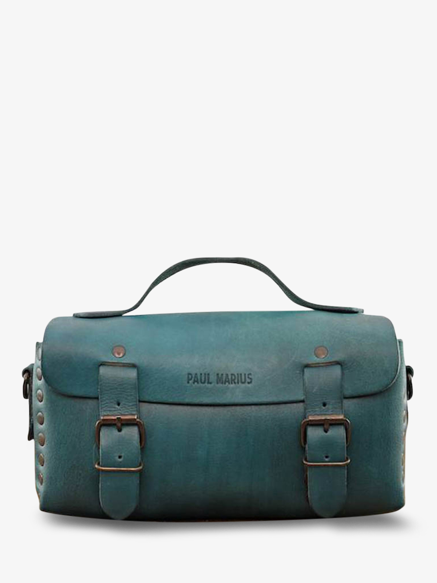 foto-vista-frontal-bolso-bandolera-cuero-mujer-azul-lartisane-azul-piscina-paul-marius-p02-blu